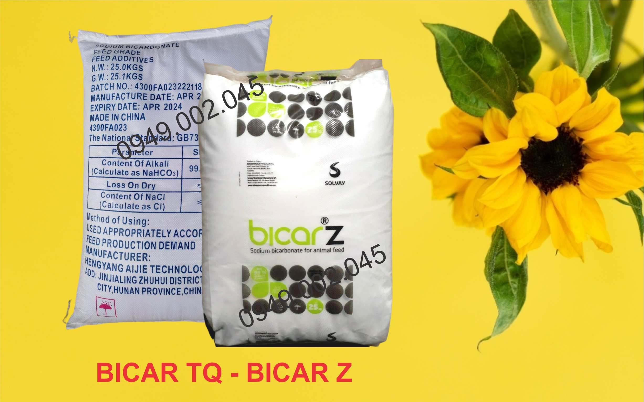 Sodium Bicarbonate (Bicar Thái, Bicar TQ) giúp nâng kiềm ao nuôi